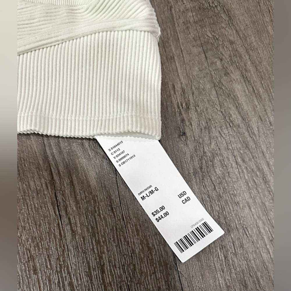 Urban Outfitters Out From Under White Tie Front Top - Picture 3 of 4